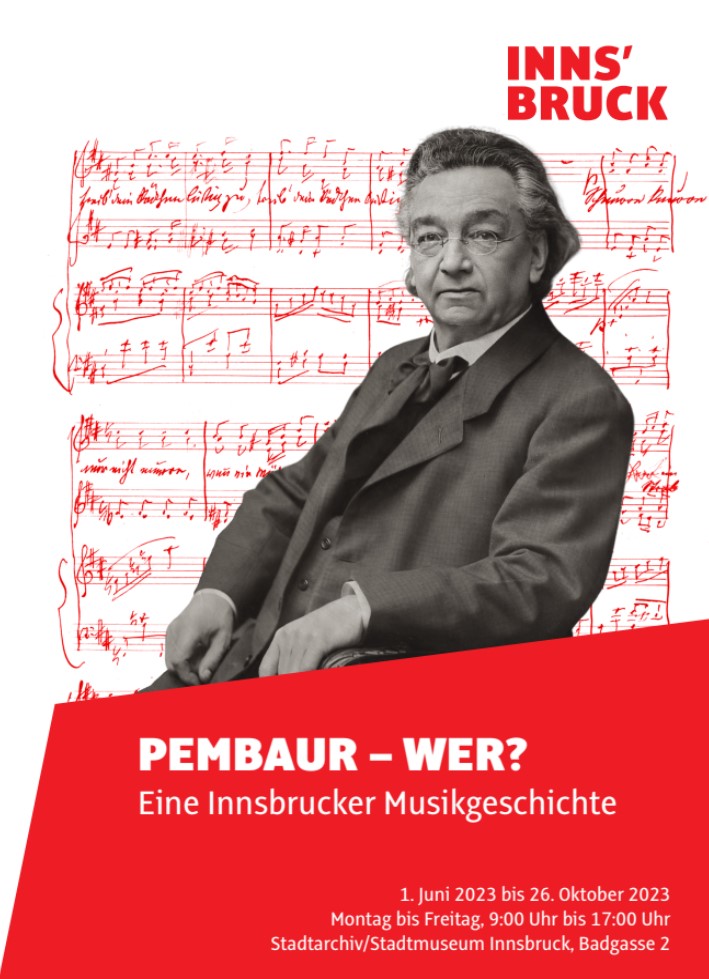 Thumbnail for the post titled: Pembaur – wer? Eine Innsbrucker Musikgeschichte